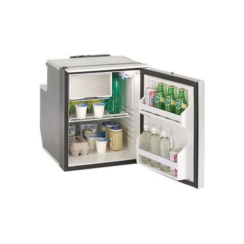 Refrigerador con congelador para barco - CRUISE 65 EL - INDEL WEBASTO MARINE - empotrable / de carga delantera / de acero inoxidable