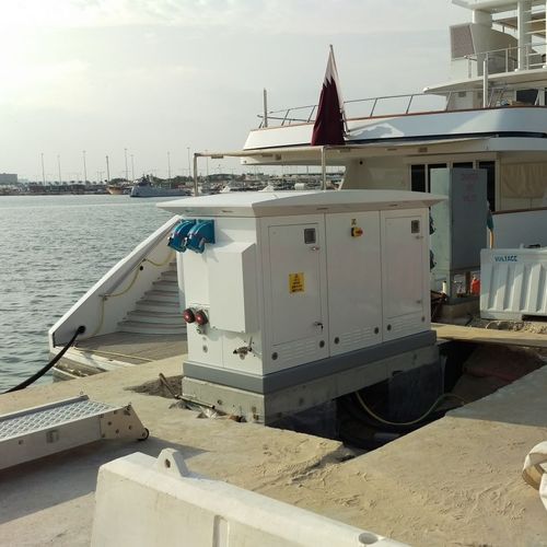 Torreta con iluminación integrada - ECLIPSE RANGE - Marina & Holiday Park Solutions Ltd - RMCS - de suministro eléctrico / para pantalán / de acero inoxidable