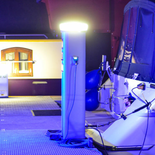 Torreta con iluminación integrada - PLATINUM - Marina & Holiday Park Solutions Ltd - RMCS - de suministro eléctrico / de suministro de agua / para pantalán