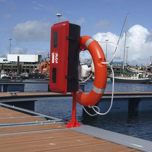 Torreta de incendio - SOS - Marina & Holiday Park Solutions Ltd - RMCS - con iluminación integrada / para pantalán / LED