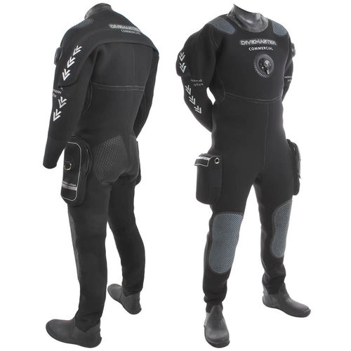 Traje seco para buceo profesional - Divemaster - Northern Diver (International) - de manga larga / de una pieza / con capucha
