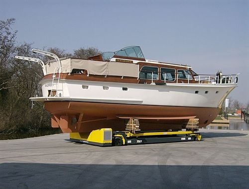 Remolque de manipulación - SLW220AWS SA - SCHILSTRA BOATLIFT SYSTEMS - para astillero naval / controlado a distancia / autopropulsado