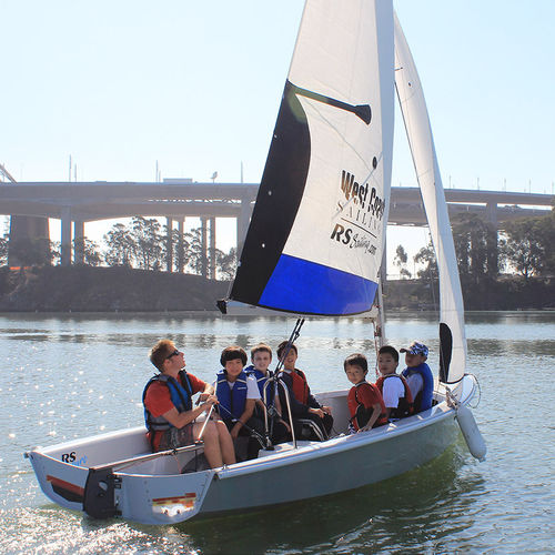 Barco de vela ligera múltiple - VENTURE CONNECT - RS Sailing France - de recreo / para escuela / spinnaker asimétrico