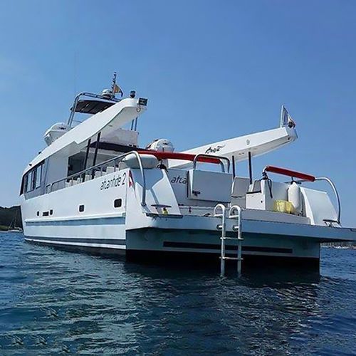 Barco profesional barco de pasajeros - H30 : 18m ATLANTIDE 2 - ODC MARINE - intraborda / de aluminio