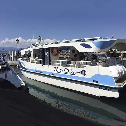 Barco profesional barco de pasajeros - H37 : 12m LE FOUE - ODC MARINE - intraborda / eléctrico / de aluminio