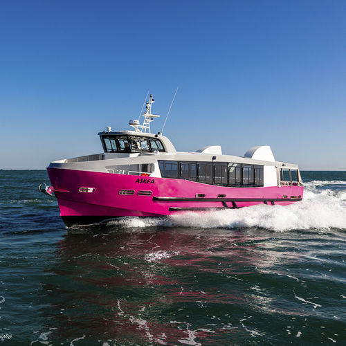 Barco profesional barco de pasajeros - H59 : 18m ASKEA - ODC MARINE - híbrido diésel-eléctrico / de aluminio