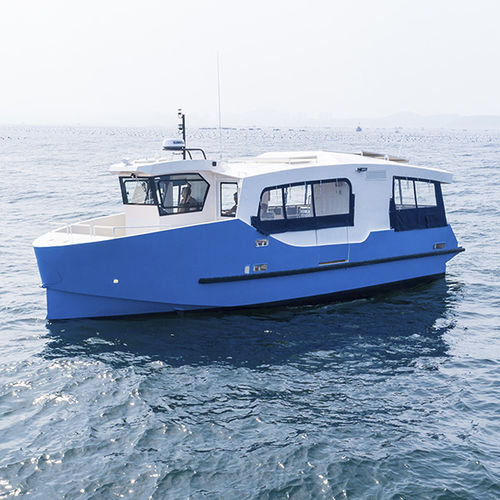 Barco profesional barco de pasajeros - H61 : 12m L'ODINA - ODC MARINE - híbrido diésel-eléctrico / de aluminio / Bureau Veritas