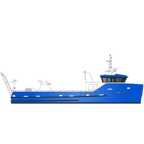 Barco profesional barco de trabajo - 22 m - 40 tons - ODC MARINE - diésel / de aluminio / Bureau Veritas