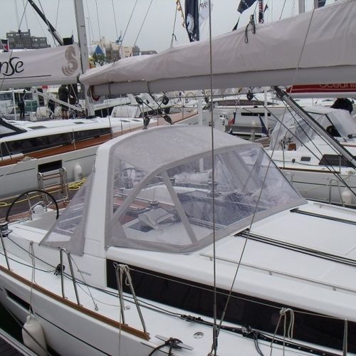 Capota de roof para velero - Oceanis 41 - TTOP Nautic - para caseta del timón / estructura de aluminio / con estructura de acero inoxidable