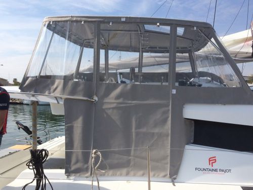 Cierre de cockpit para catamarán - Astrea 42 - TTOP Nautic - para Fountaine Pajot