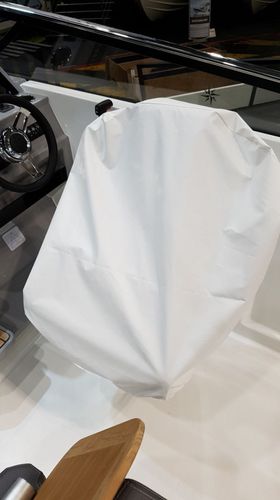 Funda protectora para barco de motor - TTOP Nautic - de asiento / de PVC / marrón