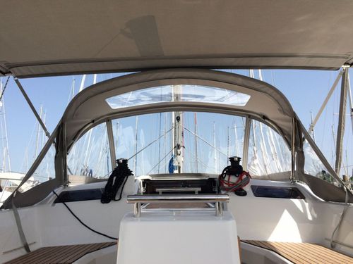 Capota de roof para velero - Oceanis 34.1 - TTOP Nautic - para caseta del timón / con estructura de acero inoxidable / estructura de aluminio