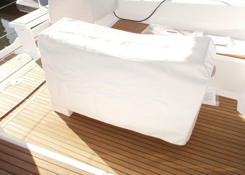 Funda protectora para velero - Oceanis 38.1 - TTOP Nautic - para mesa de cockpit / de PVC / gris