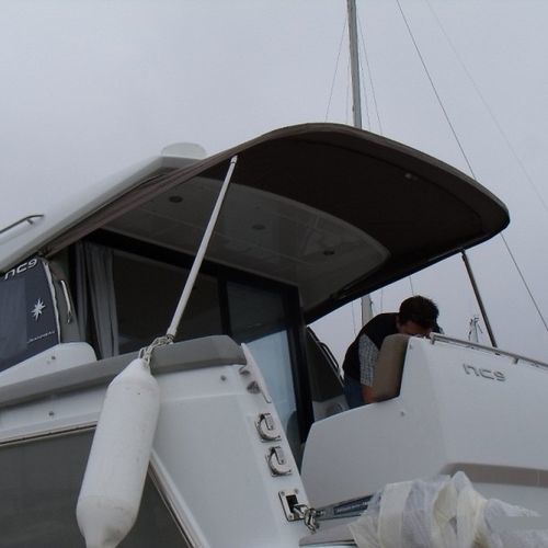 Capota de roof para barco - NC 9 - TTOP Nautic - para caseta del timón / de PVC / de fibra acrílica