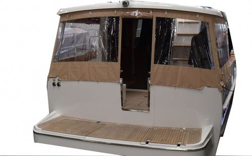 Cierre de cockpit para barco a motor - Swift Trawler 44 - TTOP Nautic - para Bénéteau