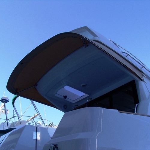 Capota de roof para barco - ant30fly-32-casq - TTOP Nautic - para caseta del timón / estructura de aluminio / con estructura de acero inoxidable