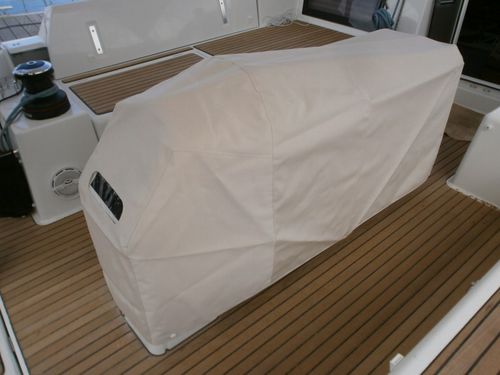 Funda protectora para velero - Sun Odyssey 490 - TTOP Nautic - para mesa de cockpit / de PVC / gris