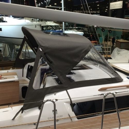Capota de roof para velero - Dufour 430 - TTOP Nautic - para caseta del timón / estructura de aluminio / con estructura de acero inoxidable