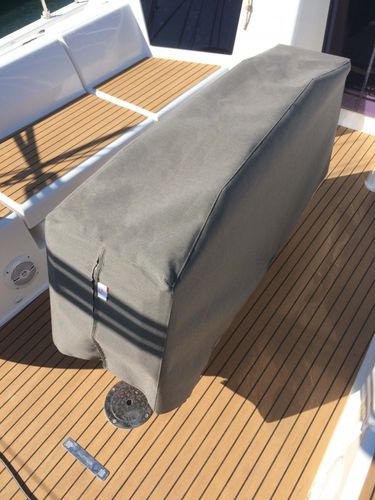 Funda protectora para velero - Dufour 390-430 - TTOP Nautic - de PVC / gris / negra