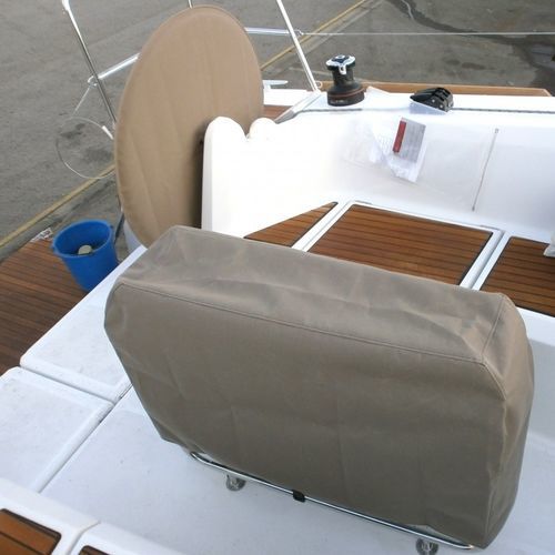 Funda protectora para velero - Sun Odyssey 349 - TTOP Nautic - de cockpit / de PVC / gris