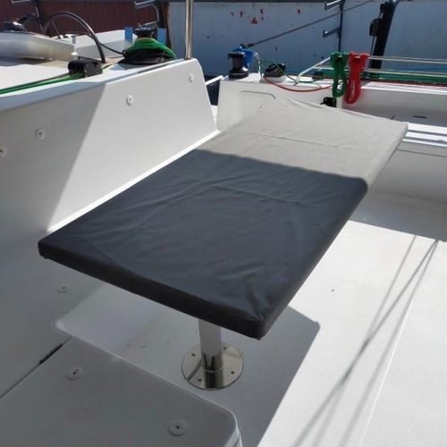 Funda protectora de barco - Nautitech 44 Open - TTOP Nautic - para mesa de cockpit / de PVC / gris