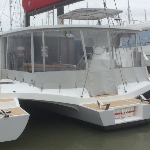 Cierre de cockpit para catamarán - Neel 47 - TTOP Nautic - para velero / para Neel Trimarans