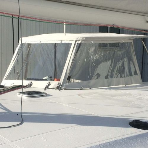 Cierre de cockpit para barco a motor - Neel 43 - TTOP Nautic - para Neel Trimarans