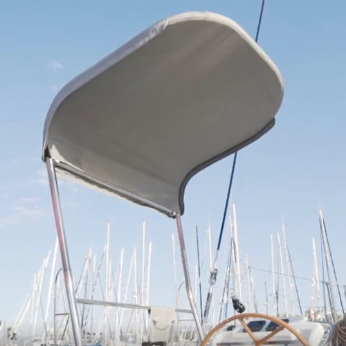 Bimini top para barco - Tribord Excess 11 - TTOP Nautic - para catamarán / para caseta del timón / con estructura de acero inoxidable