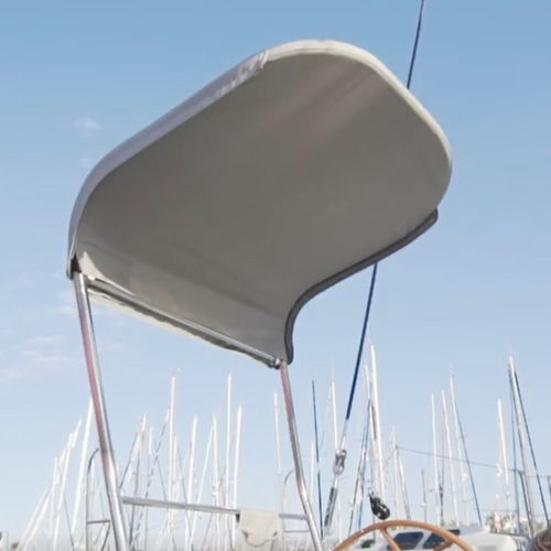 Bimini top para barco - Bracket Excess 11 - TTOP Nautic - para catamarán / para caseta del timón / con estructura de acero inoxidable