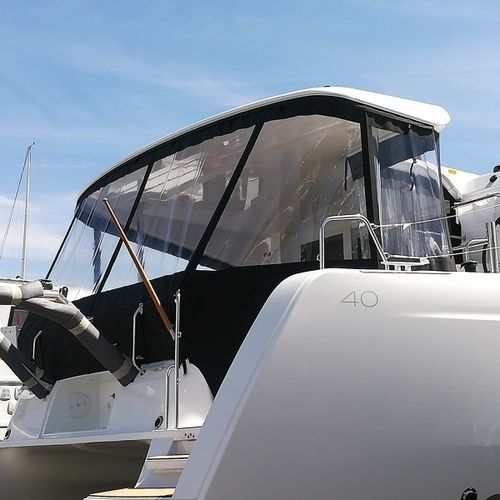 Cierre de cockpit para catamarán - Lagoon 40 - TTOP Nautic - para velero / para barco a motor / para Lagoon