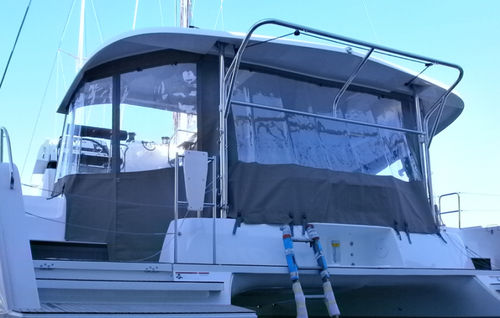 Cierre de cockpit para barco a motor - FA - LAGOON 42 - TTOP Nautic - para velero / para catamarán / para Lagoon
