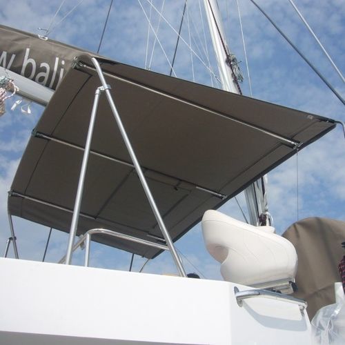 Bimini top para barco - Bali 4.3 - TTOP Nautic - para catamarán / para caseta del timón / con estructura de acero inoxidable