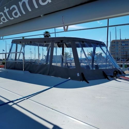 Cierre de cockpit para catamarán - Aventura 37 - TTOP Nautic - para velero / para Aventura Catamarans