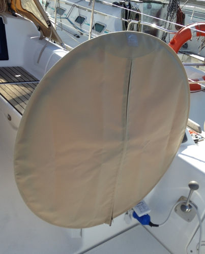 Funda protectora de barco - STANDARD 755 - TTOP Nautic - para rueda de timón / de PVC / negra