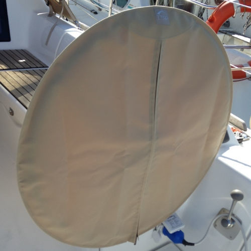 Funda protectora de barco - STANDARD 850 - TTOP Nautic - para rueda de timón / de PVC / negra
