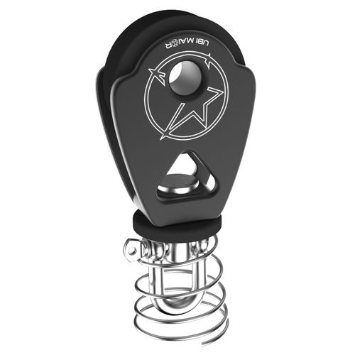 Polea simple - YC50M - UBI MAIOR ITALIA - giratoria / vertical / con puente/muelle