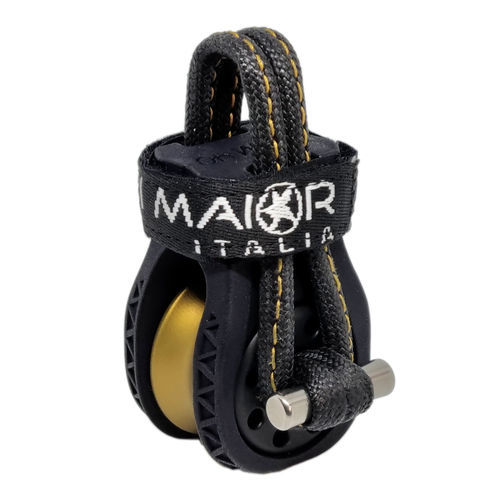 Polea simple - X3M40SO - UBI MAIOR ITALIA - de fricción / con fijación textil / Ø máx. cabo: 10 mm