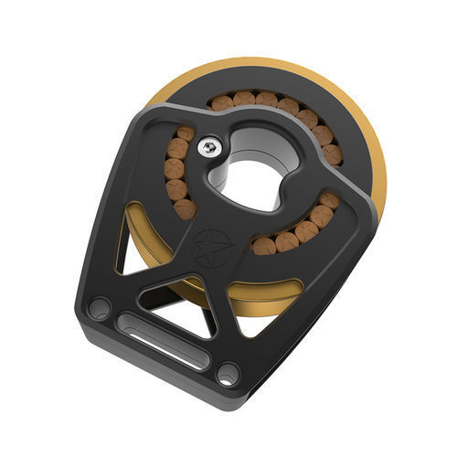 Polea simple - RT55U - UBI MAIOR ITALIA - encastrable / con rodamiento de rodillos / Ø máx. cabo: 14 mm