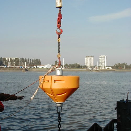 Boya de fondeo - COMPACT  - Mobilis - para terminal portuaria / de polietileno PE