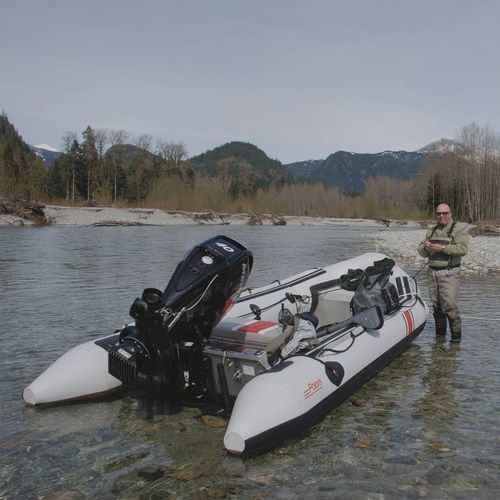 Embarcación neumática fueraborda - SPIRIT 15'6" - Polaris boat - semirrígida / open / con consola central