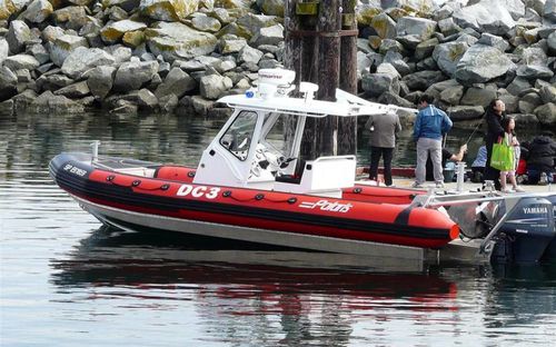 Barco profesional barco de pasajeros - PRH 1000 - Polaris boat - fueraborda / de aluminio / embarcación neumática semirrígida