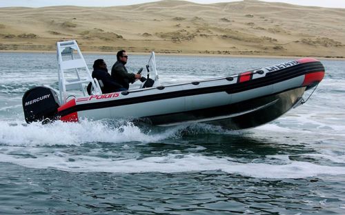 Embarcación neumática fueraborda - CONTENDER  - Polaris boat - semirrígida / open / con consola central