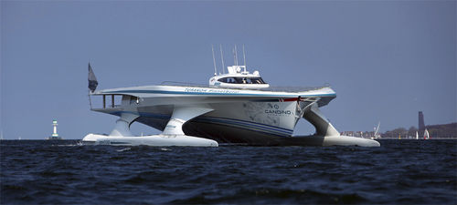 Super-yate de lujo catamarán a motor - Turanor - LOMOcean Design - de crucero / con caseta de timón / de desplazamiento