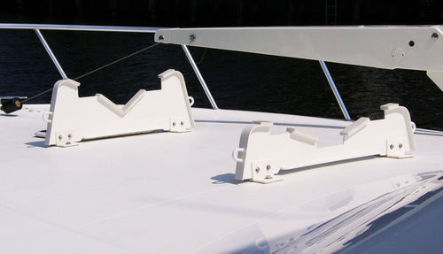 Soporte para bote auxiliar para plataforma - Removable - UMT MARINE LLC - para barco / para yate