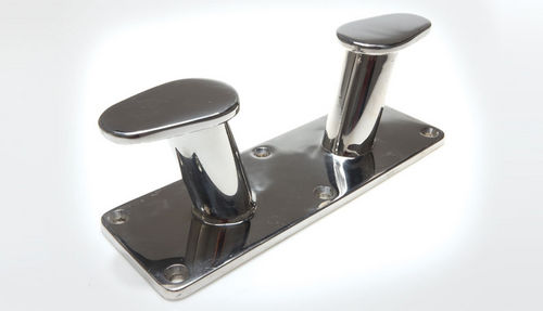 Bita de amarre para barco - UMT MARINE LLC - doble / de acero inoxidable