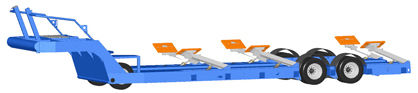 Remolque de carretera - H20S  - Brownell Trailers LLC. / ROK Boat Stands - de transporte pesado / para barco / hidráulico