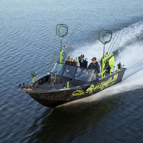 Bay boat fueraborda - STX 2050 - Stardeck by starcraft - open / con doble consola / de pesca deportiva