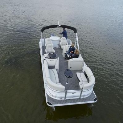 Barco pontón fueraborda - CX FISH - Stardeck by starcraft - open / con consola lateral / de pesca deportiva