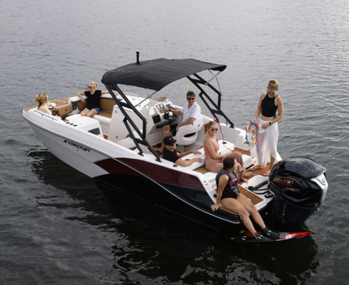 Bay boat fueraborda - SVX OB 231 OB - Stardeck by starcraft - open / con consola lateral / bow-rider