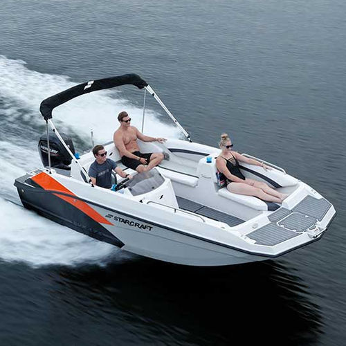 Bay boat fueraborda - SVX OB 171 OB - Stardeck by starcraft - open / con consola lateral / de esquí acuático